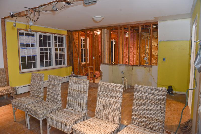 This area will be the kitchen.